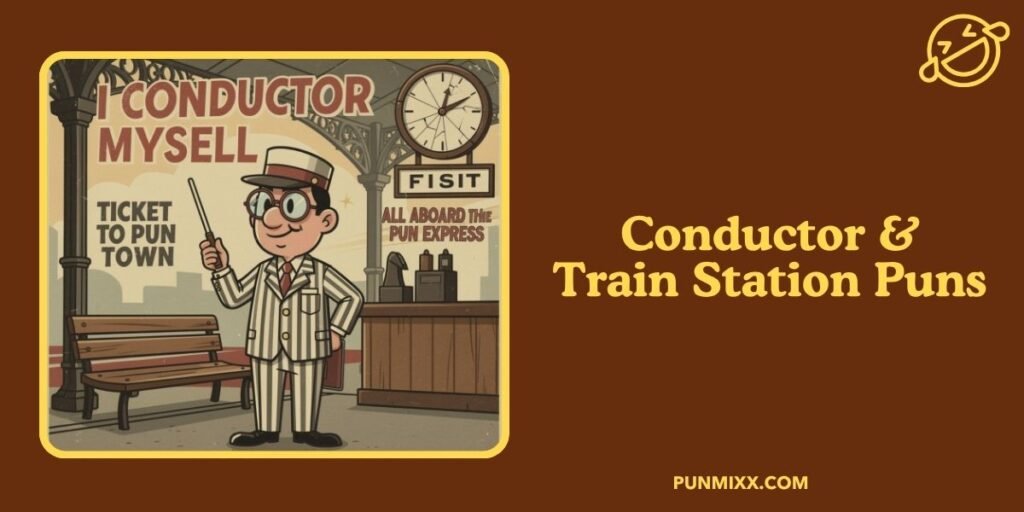 Conductor & Train Station Puns