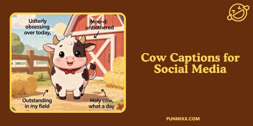 Cow Captions for Social Media