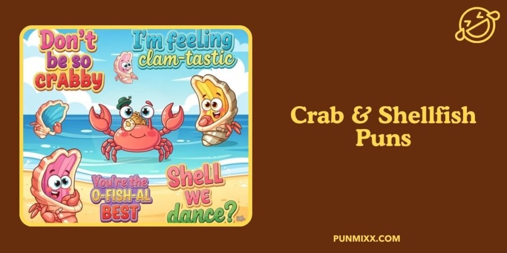 Crab & Shellfish Puns