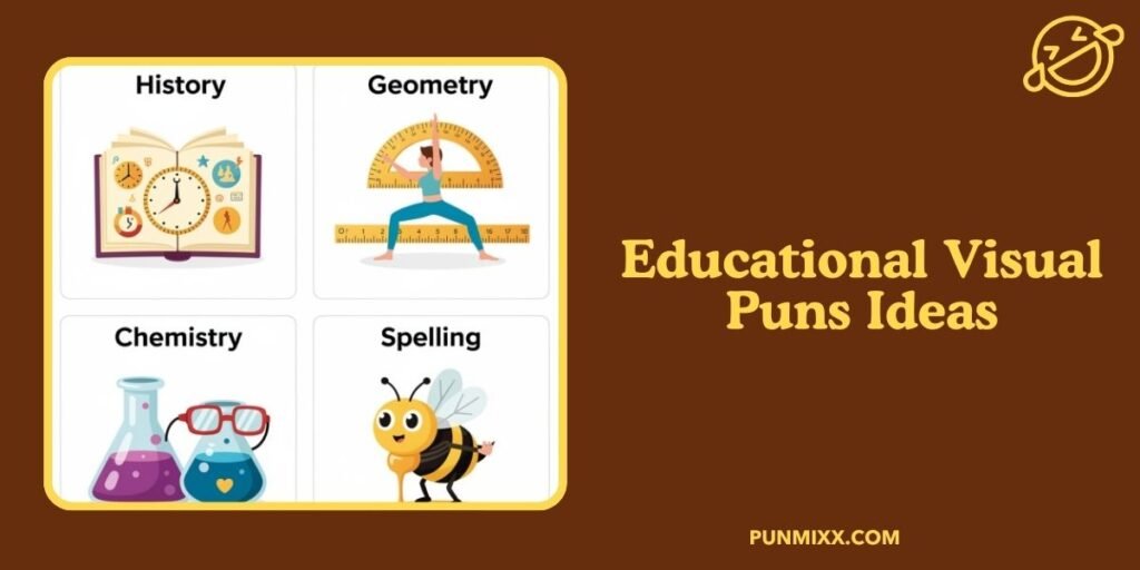 Educational Visual Puns Ideas