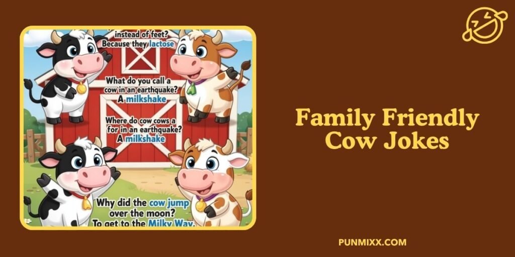 Family Friendly Cow Jokes