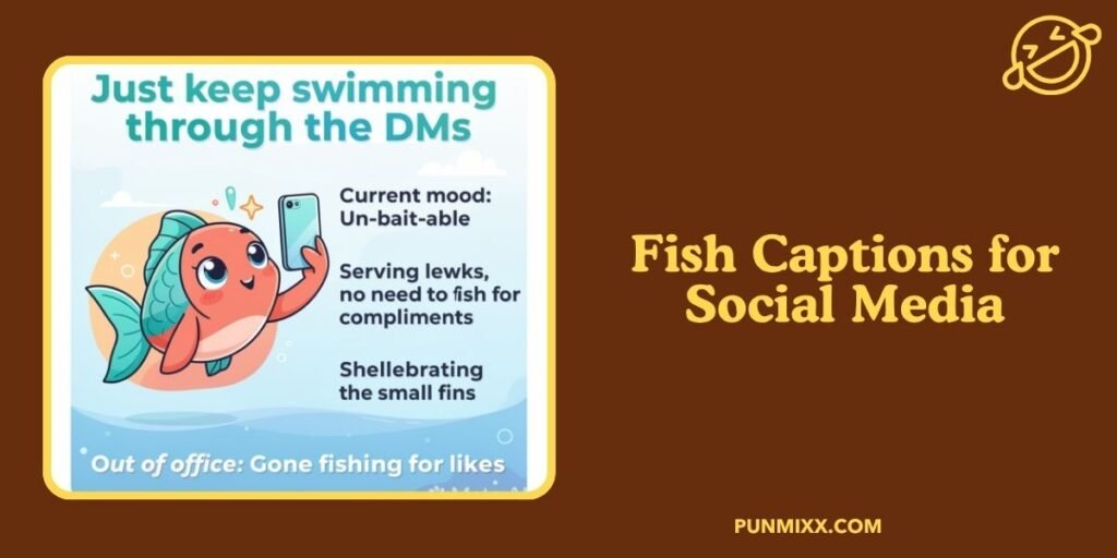 Fish Captions for Social Media