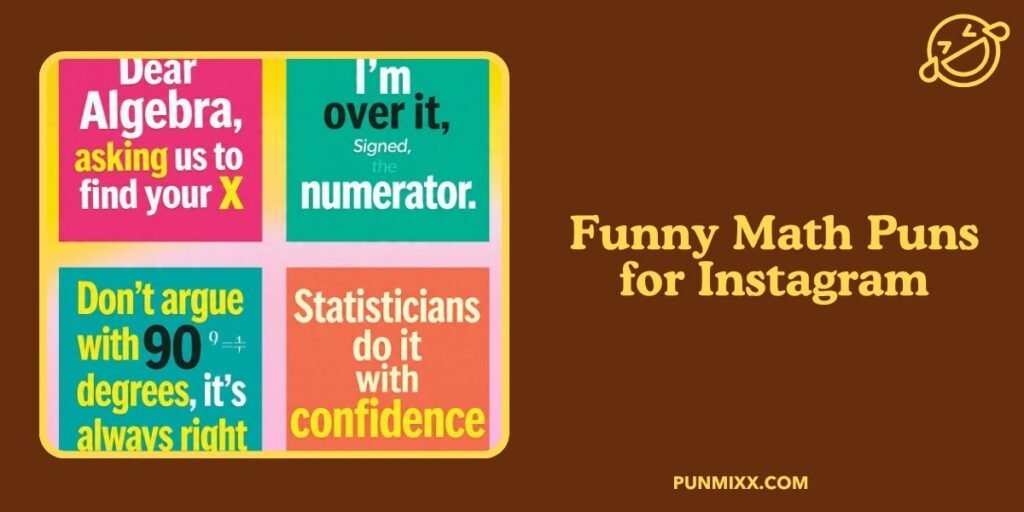 Funny Math Puns for Instagram