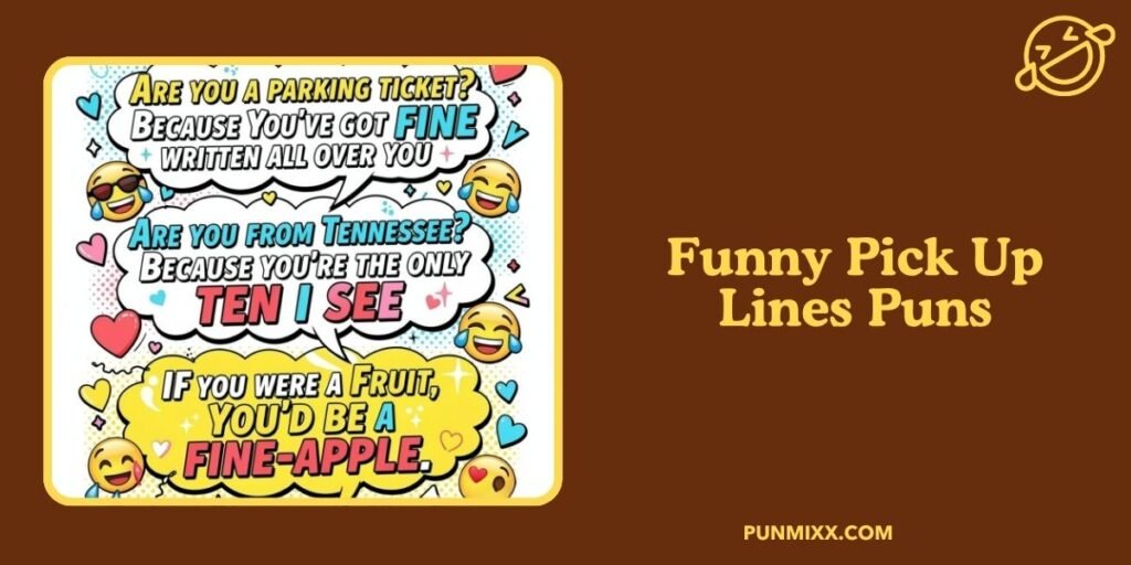 Funny Pick Up Lines Puns