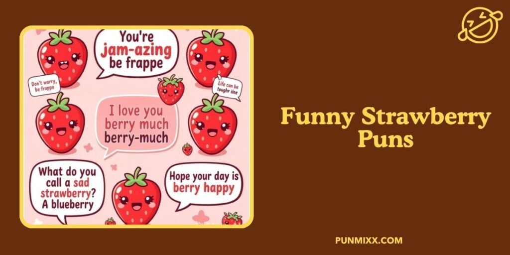 Funny Strawberry Puns