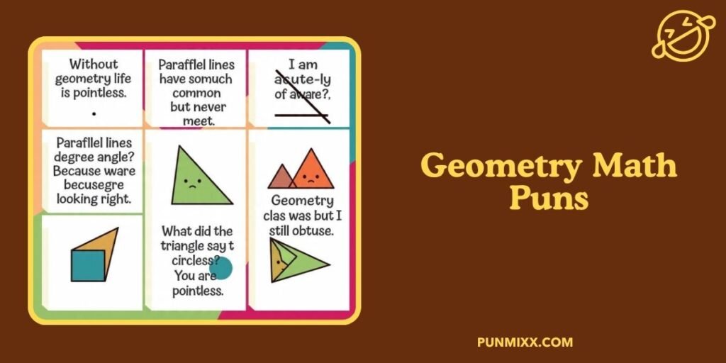 Geometry Math Puns