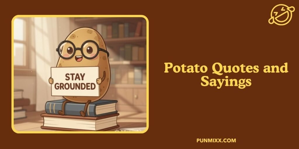 Potato Quotes and Sayings