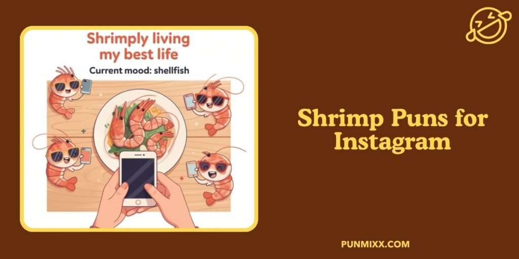 Shrimp Puns for Instagram