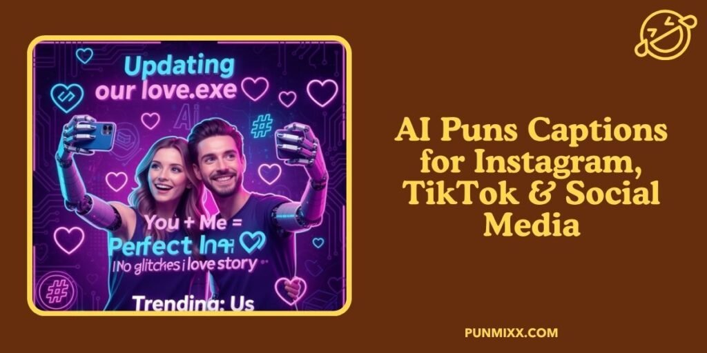 AI Puns Captions for Instagram, TikTok & Social Media