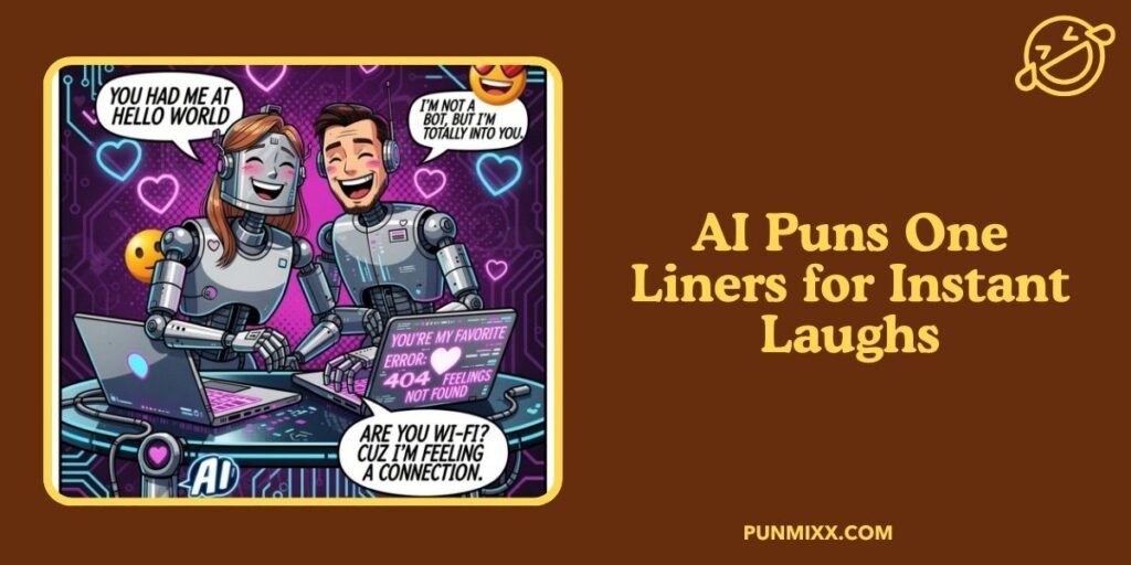AI Puns One Liners for Instant Laughs