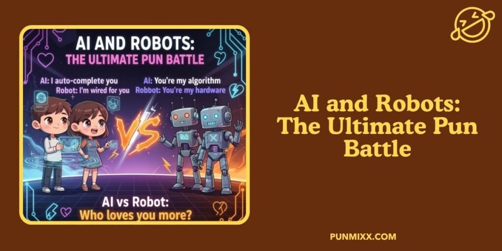 AI and Robots The Ultimate Pun Battle