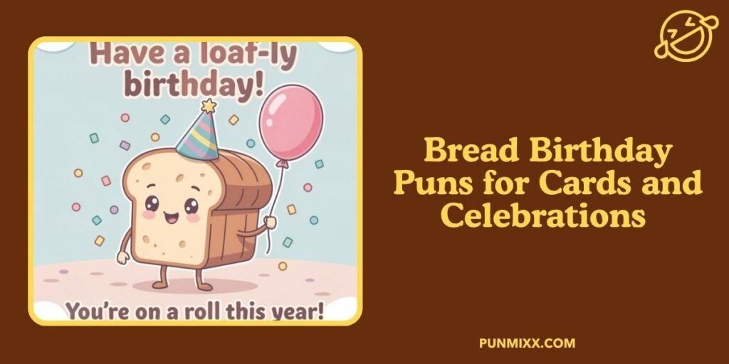 Bread Birthday Puns for Cards and Celebrations