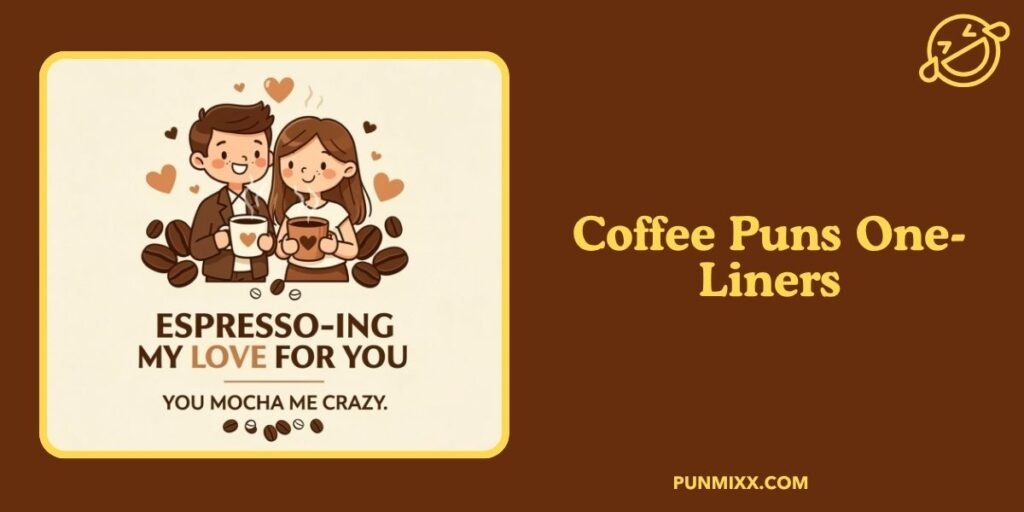 Coffee Puns One-Liners