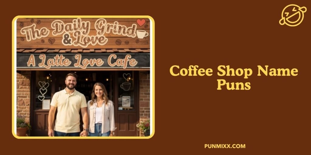 Coffee Shop Name Puns