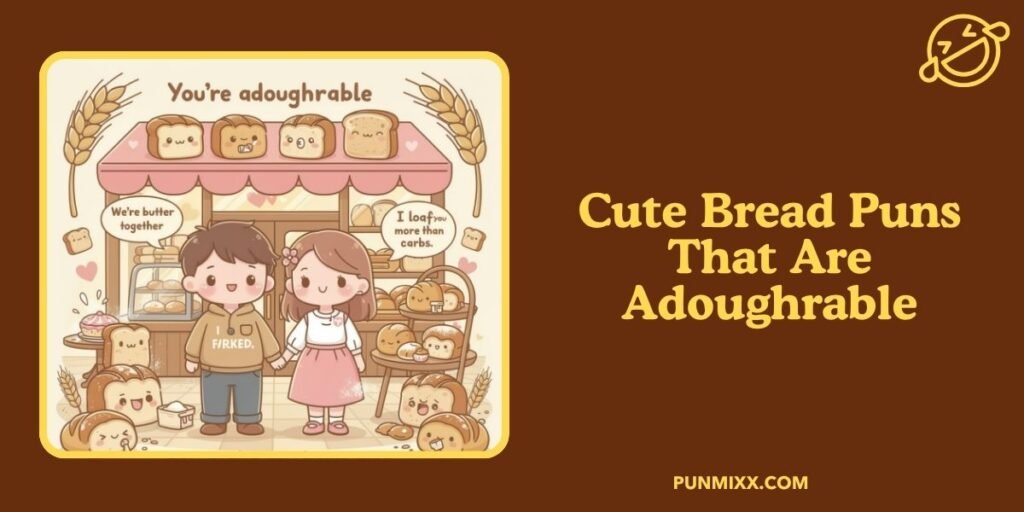 Cute Bread Puns That Are Adoughrable