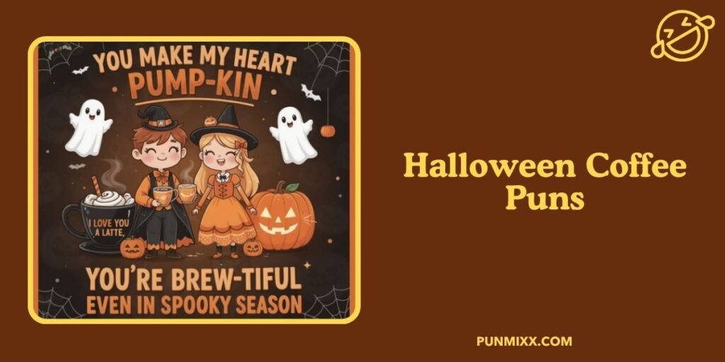 Halloween Coffee Puns