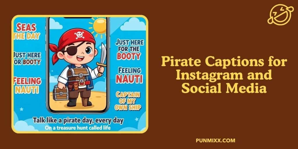 Pirate Captions for Instagram and Social Media