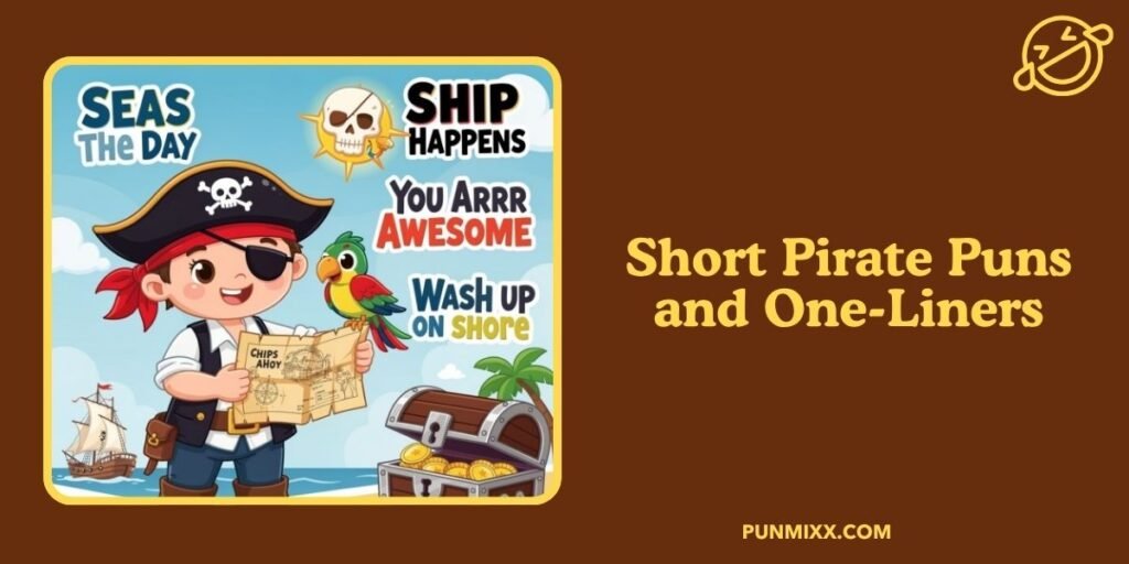 Short Pirate Puns and One-Liners