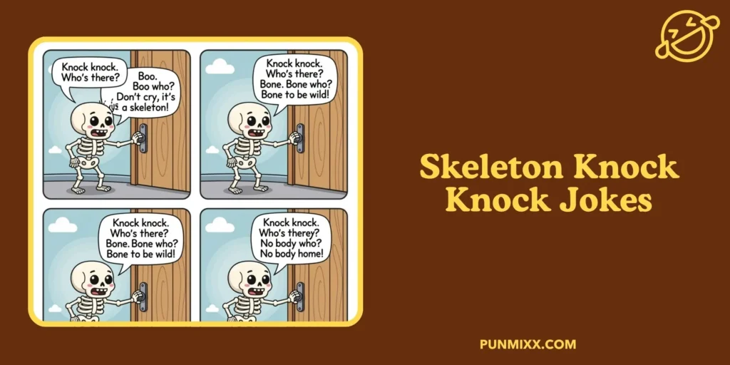 Skeleton Knock Knock Jokes
