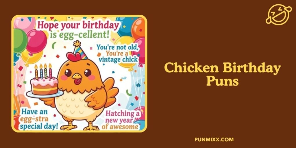 Chicken Birthday Puns