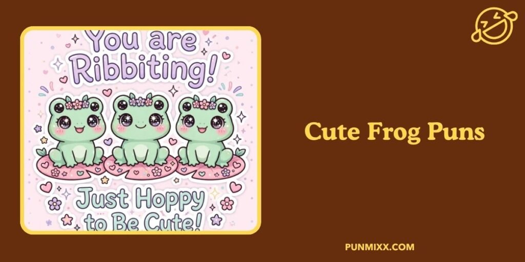 Cute Frog Puns