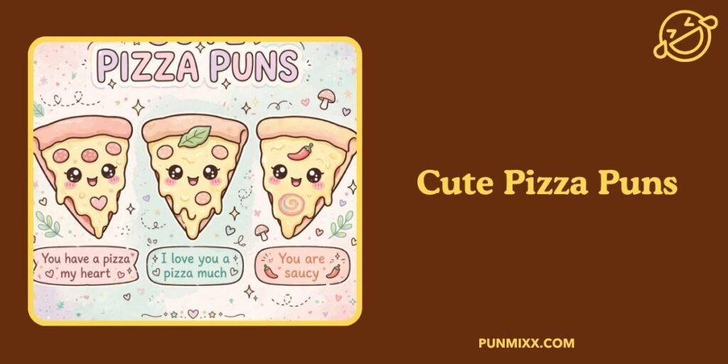 Cute Pizza Puns