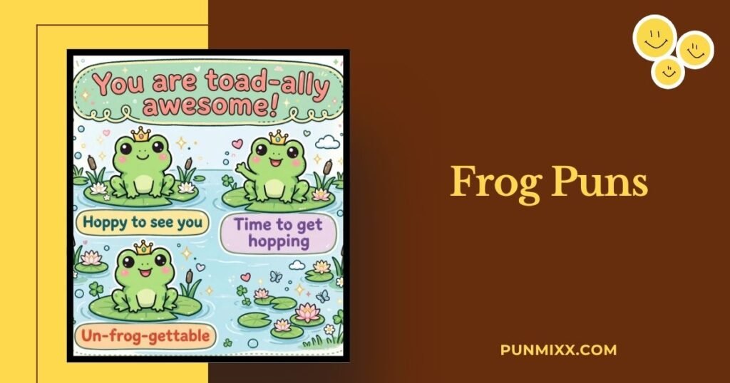 Frog Puns