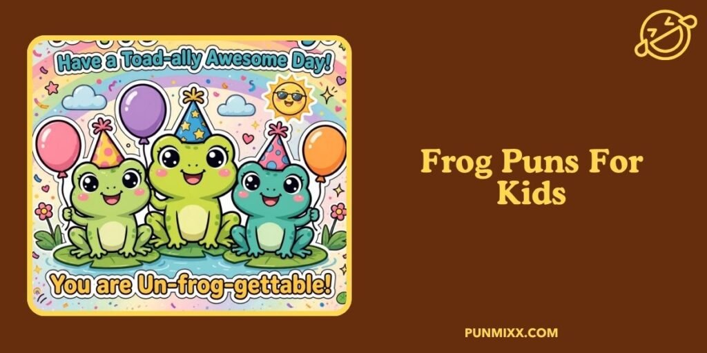 Frog Puns For Kids