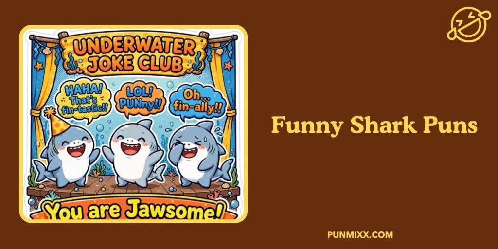 Funny Shark Puns