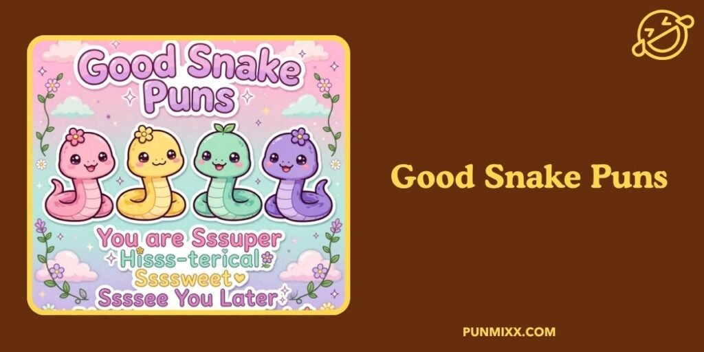 Good Snake Puns