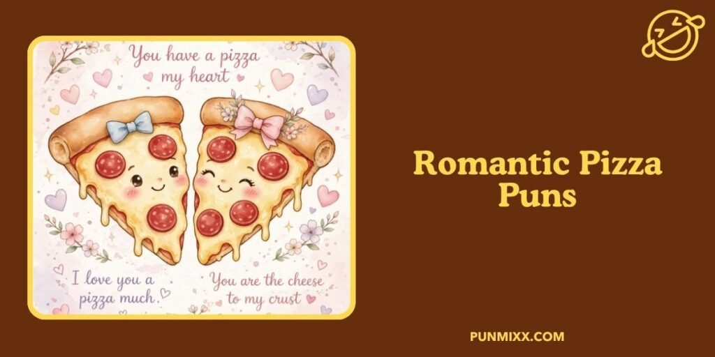 Romantic Pizza Puns