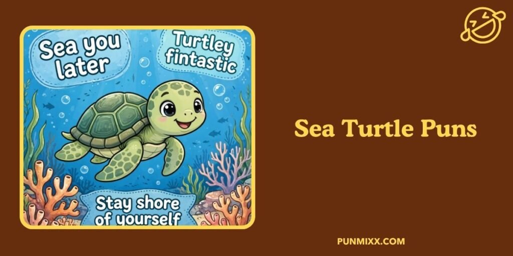 Sea Turtle Puns