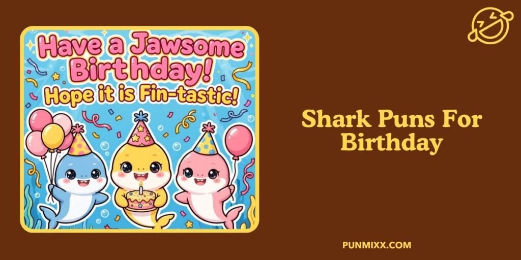 Shark Puns For Birthday