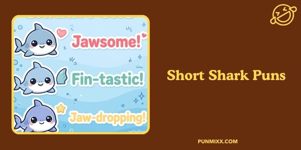Short Shark Puns