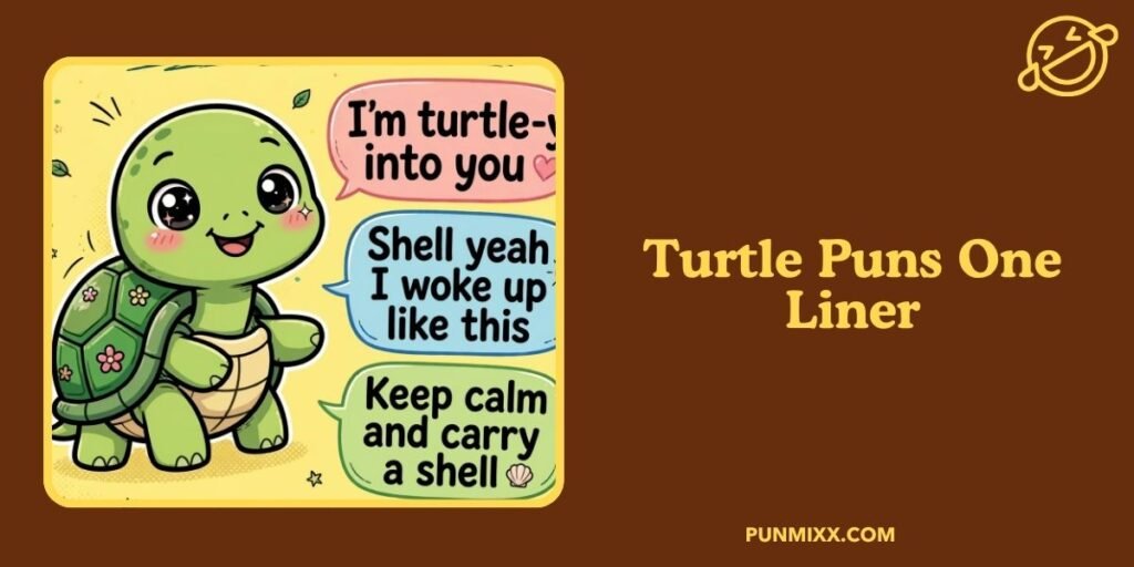 Turtle Puns One Liner