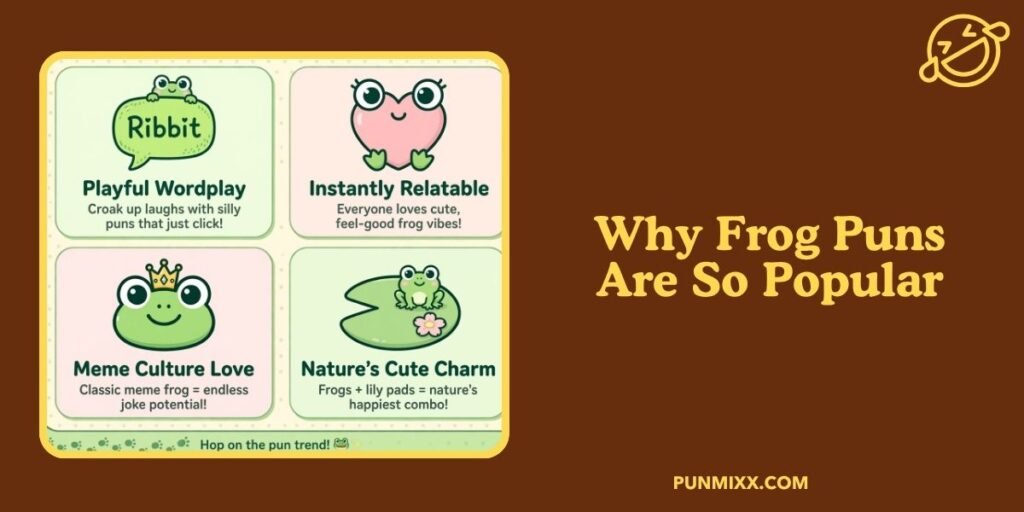 Why Frog Puns Are So Popular